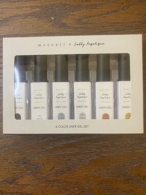 New Makartt x Gabby Angelique 6 Color Liner Gel Nail Set